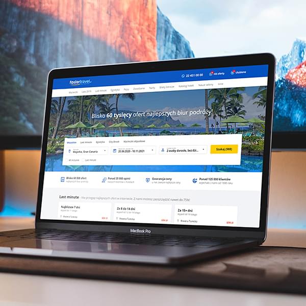 Fostertravel.pl - a complex e-commerce platform integrated with multiple travel agencies